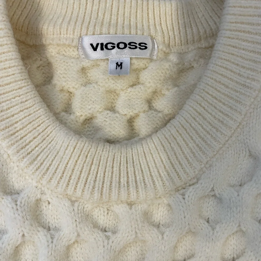 Vigoss Cream Cutout Sweater - Picture 3 of 5